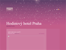 Tablet Screenshot of hodinovyhotel-praha.cz